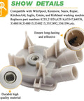 No Sweat Wp3363394 Washing Machine Drain Pump Replacement For Whirlpool Maytag Kenmore, durable design with dual hoses.