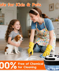 Badass Steam Cleaner For Home Use 2500W Portable Handheld Steamer Kickin Butt On Grease Grout And Stains, safe for kids and pets.
