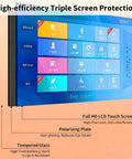 Indoor Outdoor Self Service Kiosk 21.5 Inch 32 Inch Weatherproof Touch Screen Digital Signage showcasing touchscreen interface and protection features.