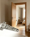 Heavy Duty T Pattern Door Hinge in 316 Stainless Steel Built Tough With Pre Matched Screws for Quick Install High Strength Door Joint