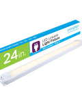 Under Cabinet LED Light Bar 24 Inch Linkable Fixture For Kitchen And Pantry, Warm White 3000K, 90 CRI, About 415 Lumens