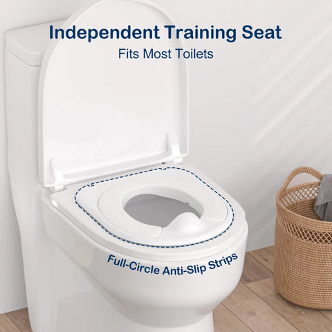 Tough As Nails Toddler Potty Training Toilet With Realistic Flush Sounds Wide Stable Seat Removable Cup For No Drama Bathroom Breaks Parents Swear By The Quick Rinse Easy Setup
