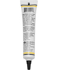 Back view of Military Grade Gun Grease TW25B Lubricant For Firearms 1.5 Ounce Tube Made In USA MIL-COMM, showing instructions