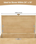 Adjustable Lid Stay Hinges For Small Wooden Toy Boxes And Chests, Zinc Alloy Lid Supports, tension adjustable, fits 24x16 inch