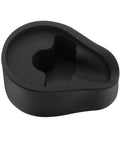 Black silicone espresso holder for 58mm portafilters, part of the Portafilter Holder And Tamping Station for Espresso.
