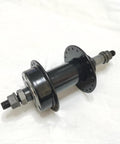 Beefed Up Rear Bike Hub Assembly 36 Hole Disc Brake Compatible 135mm Old 180mm Axle 36mm Hub Black Includes Disc Brake Bracket 2 In 1 For Easy Installation Ready To Ship.