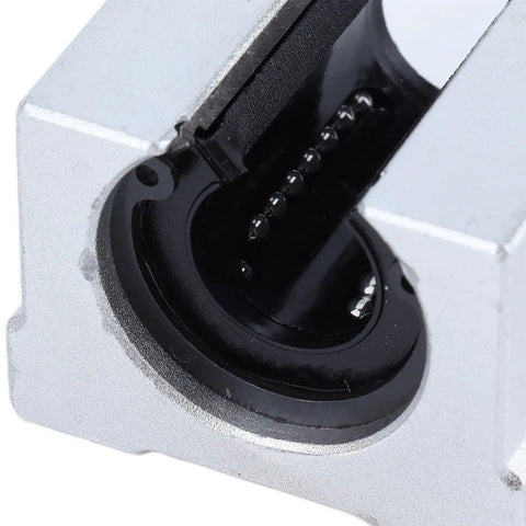 Rock Solid Linear Ball Bearing Slides Sbr16uu 16mm aluminum slide mechanism showcasing low friction operation.