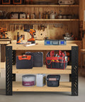 Heavy Duty Metal Workbench Leg Kit With Adjustable Height Design For DIY Projects 35.4 Inch Tall Custom Size And Color Built To Last