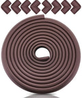 Ultra Tough Baby Proofing Edge And Corner Protectors For Furniture 20.5 Feet High Density Rubber Foam rolled with corner guards