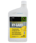Hy-Gard Transmission And Hydraulic Oil 32 Oz TY22035 OEM Grade Fluid For Tractors And Heavy Equipment bottle front view