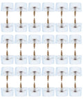 Round Screw On Chair Leg Glides For Indoor Tables And Chairs No Slip PVC Furniture Feet Pads With Height Increase