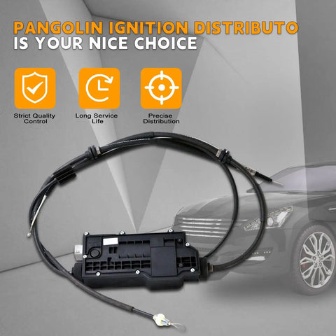 Heavy Duty Electric Parking Brake Actuator For Bmw X5 E70 And X6 E71 E72 2007 To 2014 Direct Replacement Control Module 34436850289 seen from a side angle.