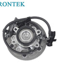 Top view of Front Right Passenger Side Wheel Bearing And Hub Assembly 6 Lug 2WD With ABS Fits 04-08 Chevrolet Colorado 06 Isuzu i-280