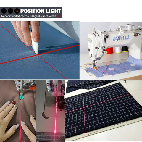 3 In 1 Precise Positioning Heat Transfer Guide Kit With Cross Positioning Light for exact shirt printing alignment in use