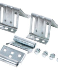 Adjustable Top Bracket For Garage Door Track 2 Pack Galvanized Steel Replacement Brackets With Zinc Plated Finish