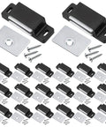 24 Pack Cabinet Magnets Heavy Duty Magnetic Door Catch 15Lb Zinc Cabinet Magnets For Kitchen Closures with screws