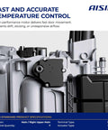 Close-up of aftermarket HVAC air door actuator replacement for Lexus 1997-2010, highlighting precision and accuracy.