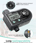 Sprinkler Timer For Garden Hose With Three Programs And Daily Or Specific Day Scheduling Programmable Automatic Or Manual Lawn Watering