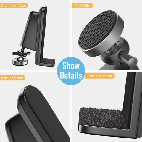 Heavy Duty Portable Door Jammer With Stopper Lock For Hotel Room Safety And Home Entry Defense Rock Solid Travel Door Brace No Nonsense Security Gear In Sleek Black showing aluminum alloy and non-slip features.