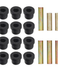 Rear Leaf Spring Bushing Kit 4 Pack Sleeve And Pin Set Replacement For Precedent 2004 And Up And Tempo 2018 And Up Gas Electric Durable Rubber And Metal, 4 bushings and 6 sleeves