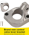 Heavy Duty Energy Hydraulic Log Splitter Valve Lever Mounting Bracket Replacement For OEM 0C000908 angled view