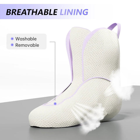 Breathable lining of Pro Grade Inline Skates For Adults And Teens, highlighting washable and removable feature.