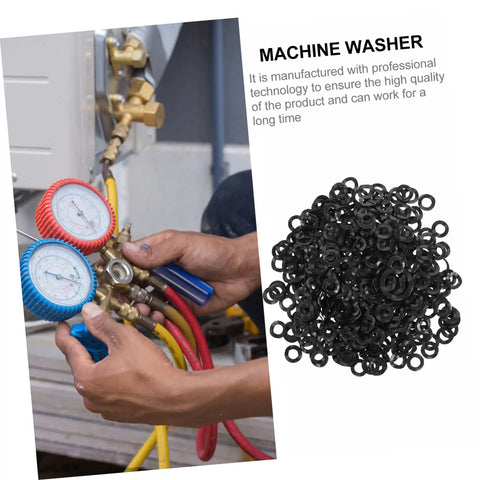 500 Piece Spring Wave Washers Assortment Set For Machinery And Hardware Includes Compression Washers And Gasket Kit black washers for HVAC repairs