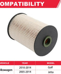 Diesel Fuel Filter PU 936/1X For 2005-2014 Golf And 2010-2014 Jetta Diesel Engines Replaces 1K0127434B 1K0127177B PF9861