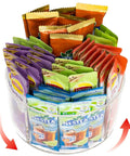 360 Degree Rotating Drink Packet Organizer Lazy Susan For Powdered Drink Mixes And Condiments Holds Electrolyte And Energy Drink Packets