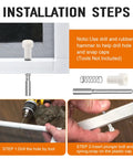 Installation steps for 30 Pack Window Screen Plunger Latches Heavy Duty Replacement Pins With Steel Springs For 3/4 Inch Vinyl Frames 5/32 X 1 1/2 Inches.