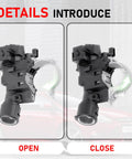 Ignition Lock Housing 989-019 Replacement Bolt In For Ford Escape 2008 2009 2010 2011 2012 showing open and close details