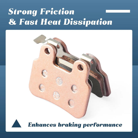E-Bike Brake Pad Replacement For Q20 Q20 Pro H26 Pro E-Bicycle With XD-KLBS-DOT4 Hydraulic Brakes 1 Pack strong friction pads