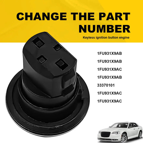 Keyless Start Ignition Push Button Switch For Chrysler Jeep Commander Grand Cherokee Dodge Challenger 1FU931X9AC 33370101