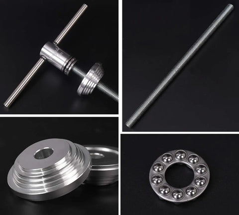 Bike Headset Cup And Bottom Bracket Press Installation Tool Easy To Use Pro Grade Gear with M16 bolt and aluminum components