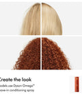 Define And Refresh Styling Duo For All Hair Types, A Go-To Leave-In Conditioner Set With Heat Shield Up To 450 F, shown in use