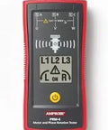 Front view of Phase Sequence And Motor Rotation Tester PRM-6 For 700V Electrical Systems with backlit LCD and controls.