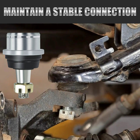 Beefed Up Front Upper And Lower Ball Joint Kit For Honda FourTrax Rancher 350 2000-2006, Rancher 400 2004-2007, Selected Rancher 420 2007-2014 Replaces 51355-HP5-601 51375-HP5-601, 4 Pack installed on ATV suspension