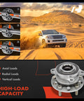 2 Pack Wheel Bearing And Hub Assembly 5 Lug Set Fits Kia Sorento 2021 2022 with high-load capacity diagram in desert backdrop