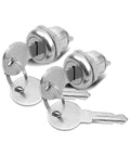 One Key For All Toolbox Locks 4 Pack Keys Alike 5 8 Inch Lock Cylinders Fit T Handle Tool Boxes and Truck Toolboxes Replacement Lock Set