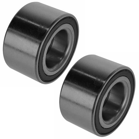 Two Front Wheel Bearing And Hub Kit For Mazda 3 2005-2013 And Mazda 5 2006-2015, metal bearings close-up view