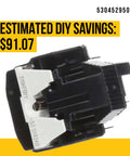Front view of 5304529507 Start Device for Frigidaire Refrigerator Replacement, Replaces AP7033330 and PS16620630