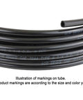 3 Eighth Inch OD 100 Foot Black SAE J844 Nylon Air Brake Tubing DOT Approved for Trailer and Truck Pneumatic Air Line Systems