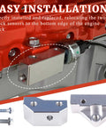 Knock Sensor Relocation Bracket Kit Fits 1997-2007 GM Gen III LS V8 Engines Including LS1 LS6 LSx LM7 LR4 LQ4 LQ9 LM4 L33