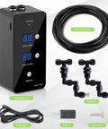 Reptile Humidifier Misting System For Terrariums Must Have Automatic Operation With Adjustable Spray Nozzles And 360 Degree Rotating Mist