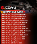Compatibility list for Front Left Seat Switch Bezel For 2003 To 2006 Chevy Avalanche 1500 2500 And Silverado 1500.