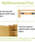 Image showing Top Notch 36 Piece Spring Loaded Repair Pins For Cabinet Doors And Furniture Hinges featuring durable multi-use for shelves.