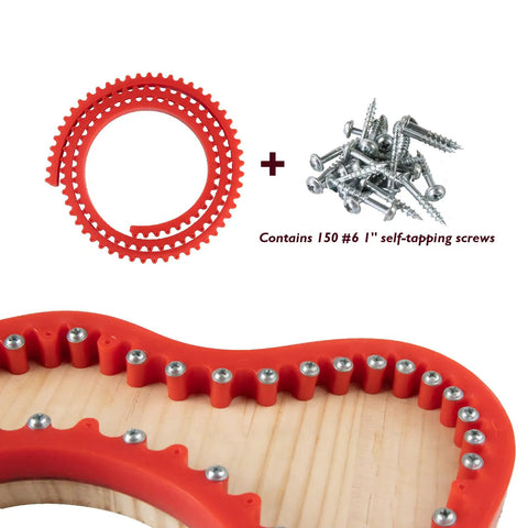 78 Inch Flexible Curve Guide Router Template No Sweat Shaping For Trimming Odd Shapes And Complex Contours Dead On Precision with screws
