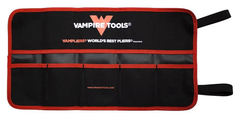Tool pouch for 5 Piece Screw Extractor Pliers Set With 5, 6.25, 7, And 8 Inch Pliers, Slip Joint, ESD Safe, Made In Japan