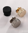Top Shelf Slick Brushed Satin Nickel Cabinet Knobs With A Hardcore Knurled Shape And Seriously Heavy Duty Build Designed To Drop Fresh Style On Kitchen Drawers And Closets In A Killer Ten Pack Hardware Upgrade Set.