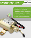 Must Have Fuel Pump And Filter Tune Up Kit For Onan Cummins 4000 4KW Microlite MicroQuiet Generators with 149 2311 and 149 2457 Parts Plus Air Filter 1403280 Replacement, showing fuel pump details.